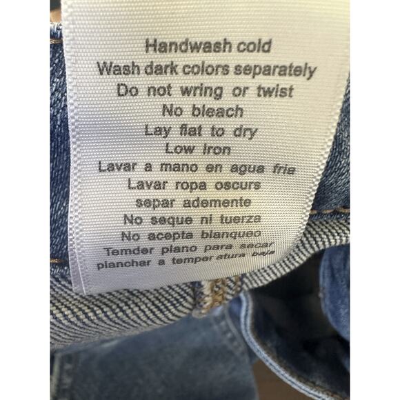 Judy Blue Macon Cargo Wide Leg Jeans High Rise Blue Denim Women's Plus Size 24W - Picture 10 of 16